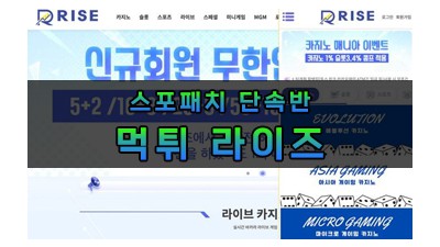 먹튀 라이즈